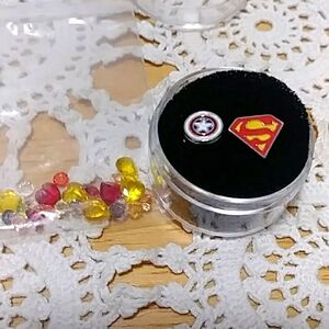 Superheroes Floating Jewelry Charms, miniatures for floating jewelry lockets